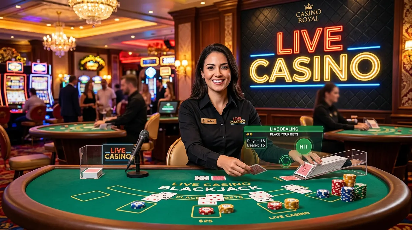 Izzi live casino games